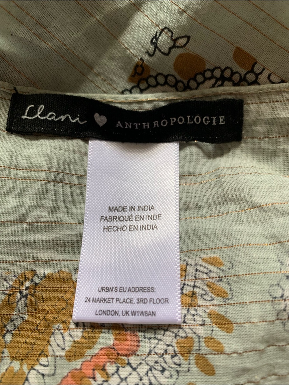 Anthropologie x Llani Alix Kerchief Scarf - Picture 3 of 5